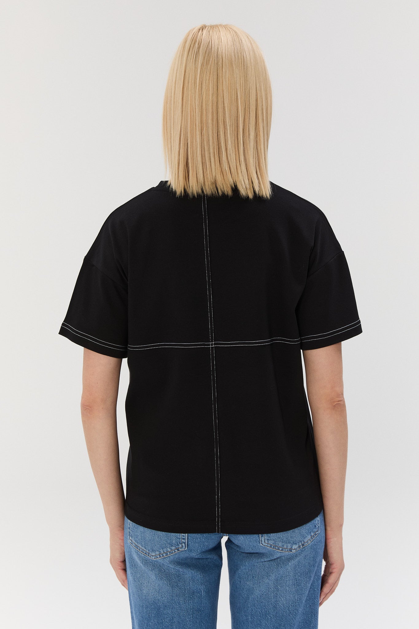 FRAMEWORK TSHIRT - Siyah/Beyaz