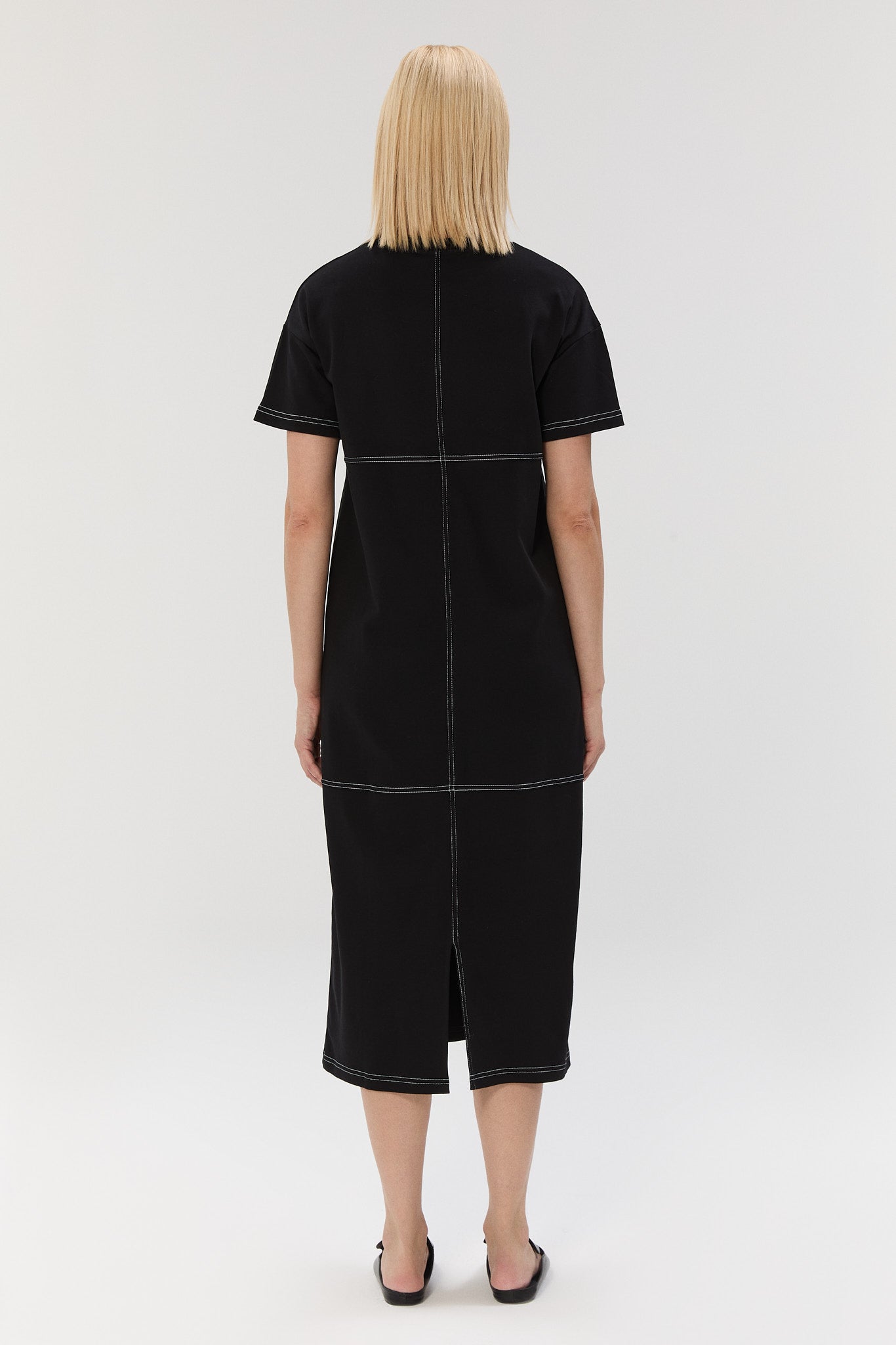 Framework Dress - Black/White