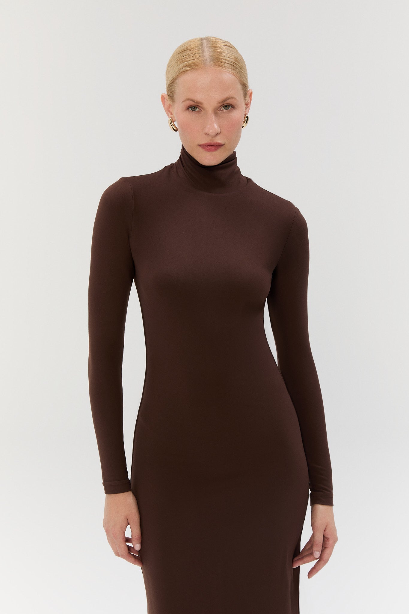 SNUG Elbise - Kahverengi